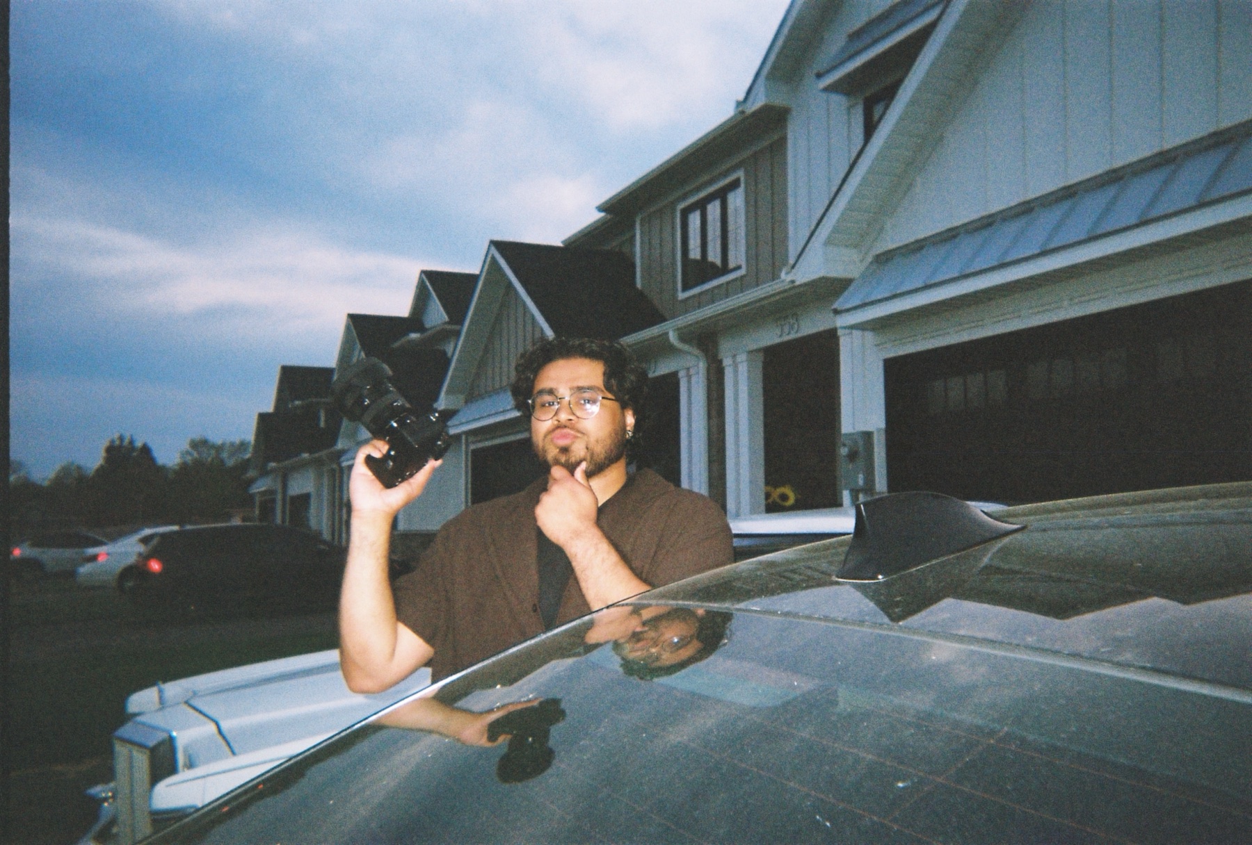 Zadid Pathan with his camera